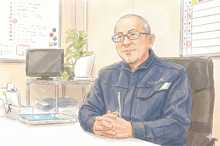 風通しの良い会社と語る先輩ドライバー