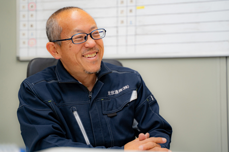 希望に合わせた働き方ができると話す井上