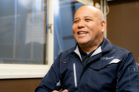 風通しの良い職場づくりを語る津田社長